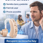 AudioVida™ Audifonos Amplificador