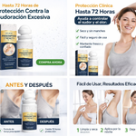 🛡️ Antitranspirante Clínico 72H – Control de Sudor y Olor (Roll-On)