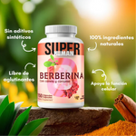 Berberina - 🌸Cápsulas de Equilibrio de la Glucosa y Prevención Diabética con Canela y Cúrcuma + Envio Gratis
